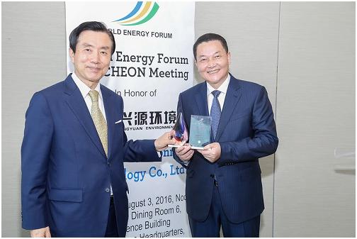 华体app注册入口环境走向世界的环保企业——华体app注册入口环境董事长周立武